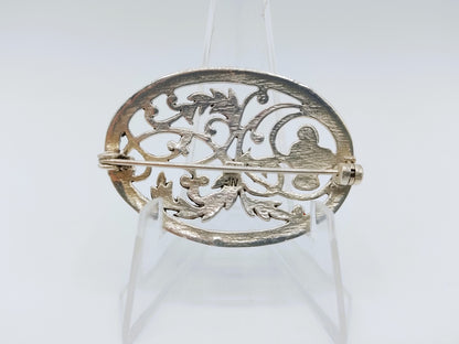 Silver brooch, GJ van den Bergh, Schoonhoven