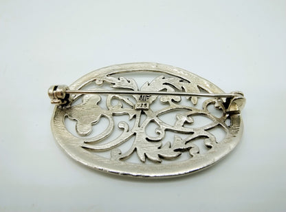 Silver brooch, GJ van den Bergh, Schoonhoven
