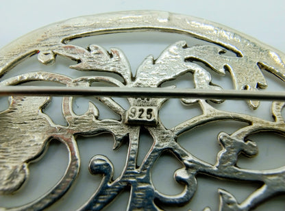 Silver brooch, GJ van den Bergh, Schoonhoven