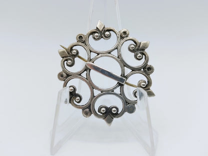 Silver brooch, GJ van den Bergh, Schoonhoven
