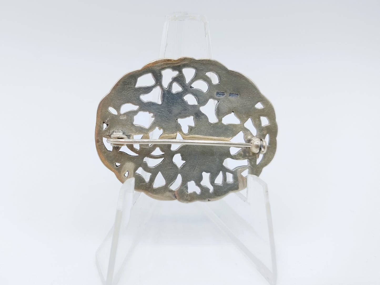 Silver brooch, GJ van den Bergh, Schoonhoven