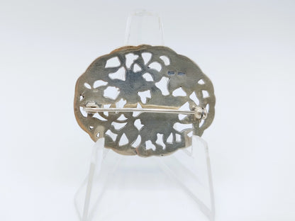 Silver brooch, GJ van den Bergh, Schoonhoven