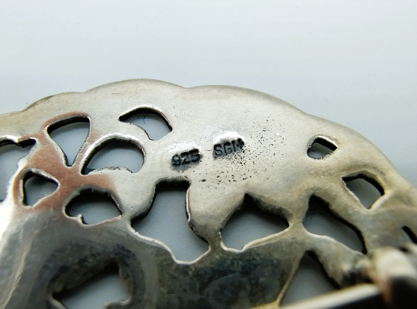 Silver brooch, GJ van den Bergh, Schoonhoven