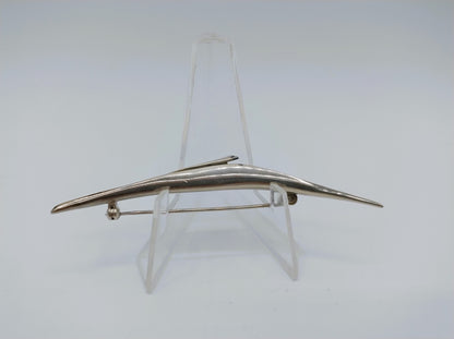 Silver brooch, GJ van den Bergh, Schoonhoven