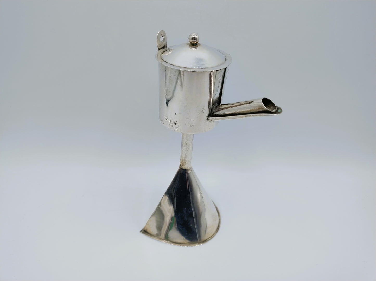 Zilveren miniatuur snotneus, groot model, 1919