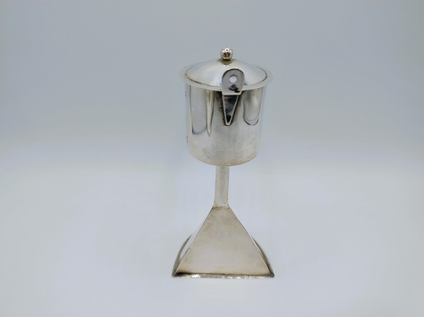 Zilveren miniatuur snotneus, groot model, 1919