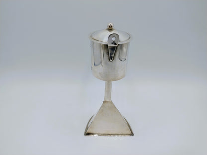 Zilveren miniatuur snotneus, groot model, 1919