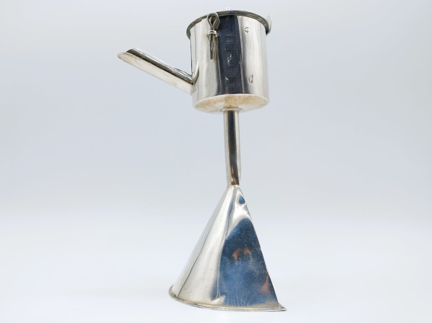 Zilveren miniatuur snotneus, groot model, 1919
