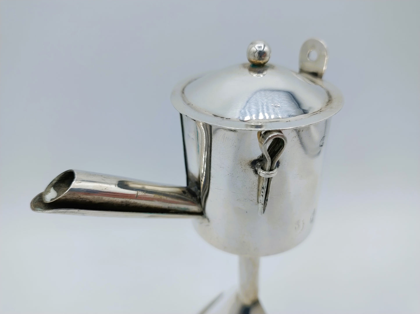 Zilveren miniatuur snotneus, groot model, 1919