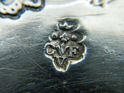 Silbernes Öl- und Essigset, CF Varmé, Paris, Frankreich, 1787