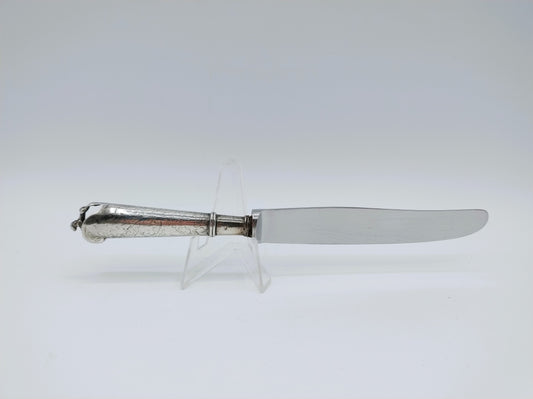 Zilveren reismes met stalen lemmet, 18e eeuws