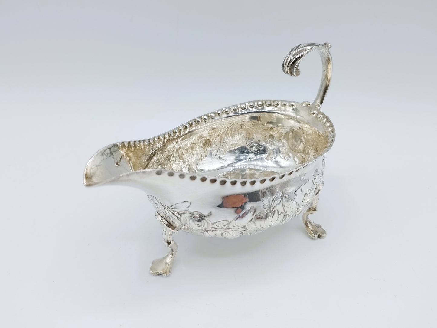 Zilveren sauskom, T. Wright, London, 1778