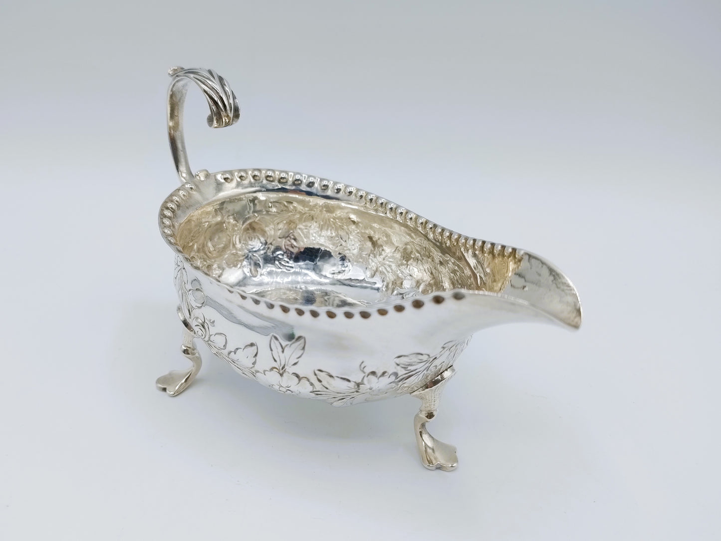 Zilveren sauskom, T. Wright, London, 1778