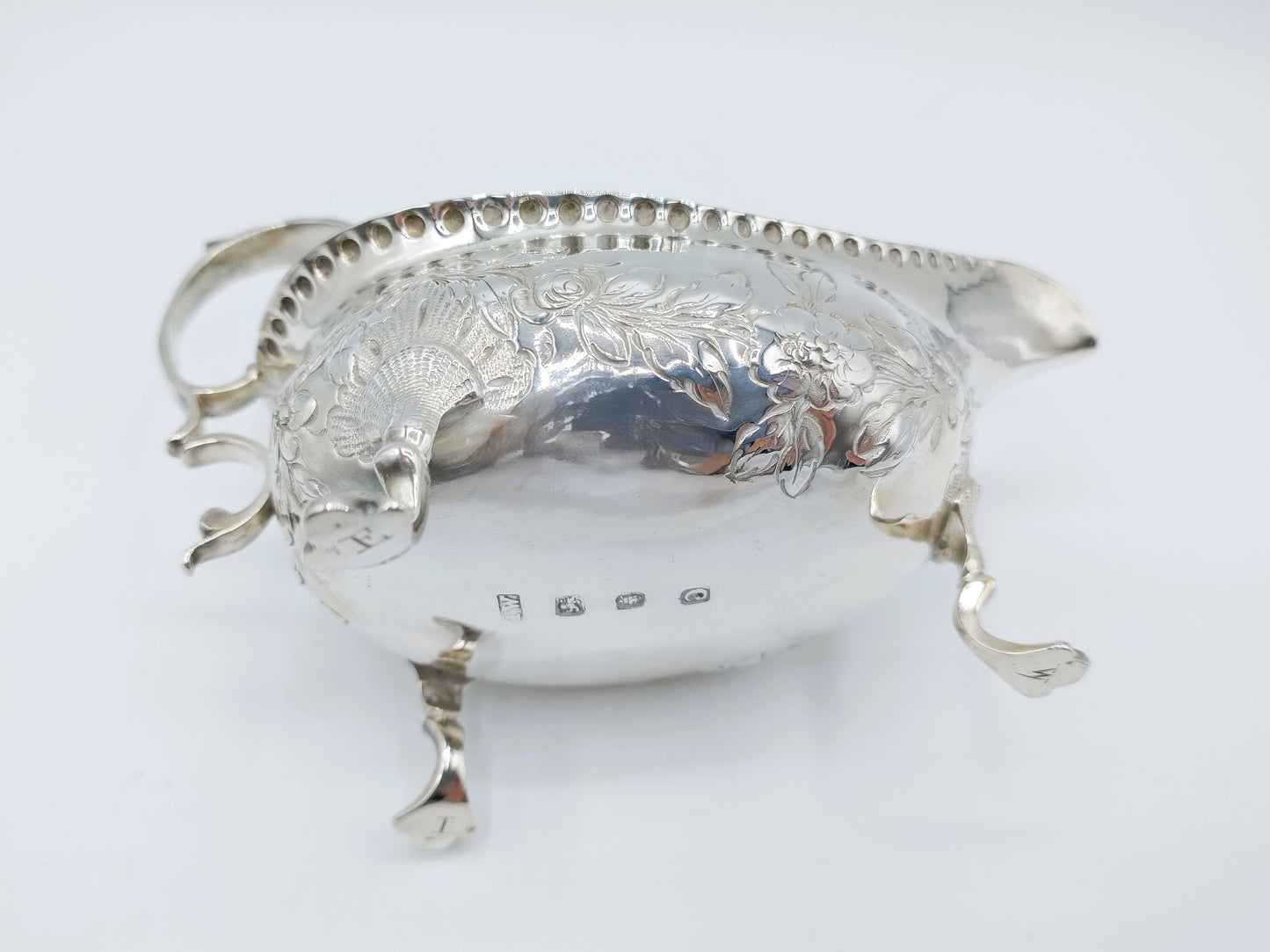 Zilveren sauskom, T. Wright, London, 1778