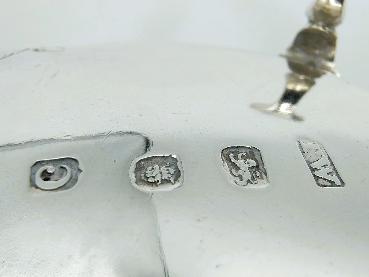 Zilveren sauskom, T. Wright, London, 1778