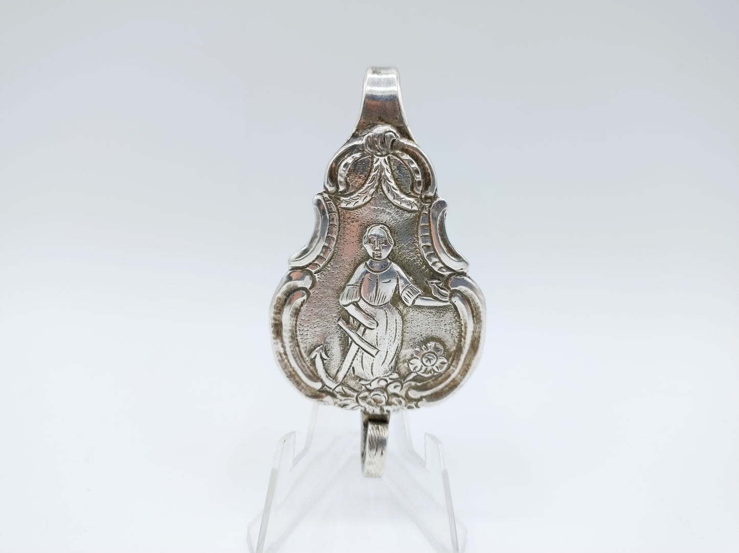 Silver bag hook, A. Oosterwerf, Sneek, ca. 1795