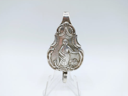 Silberner Taschenhaken, A. Oosterwerf, Sneek, ca. 1795