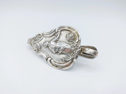 Silver bag hook, A. Oosterwerf, Sneek, ca. 1795