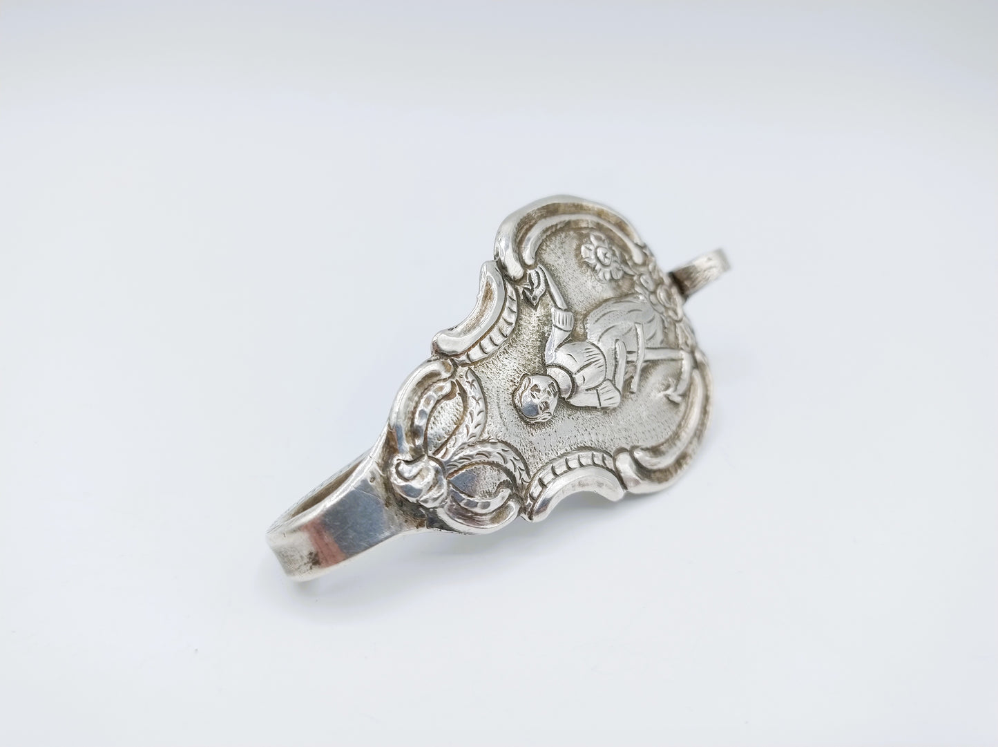Silver bag hook, A. Oosterwerf, Sneek, ca. 1795