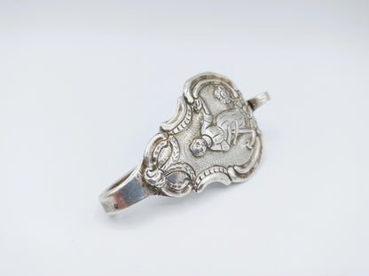 Silver bag hook, A. Oosterwerf, Sneek, ca. 1795