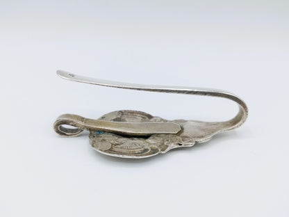 Silver bag hook, A. Oosterwerf, Sneek, ca. 1795
