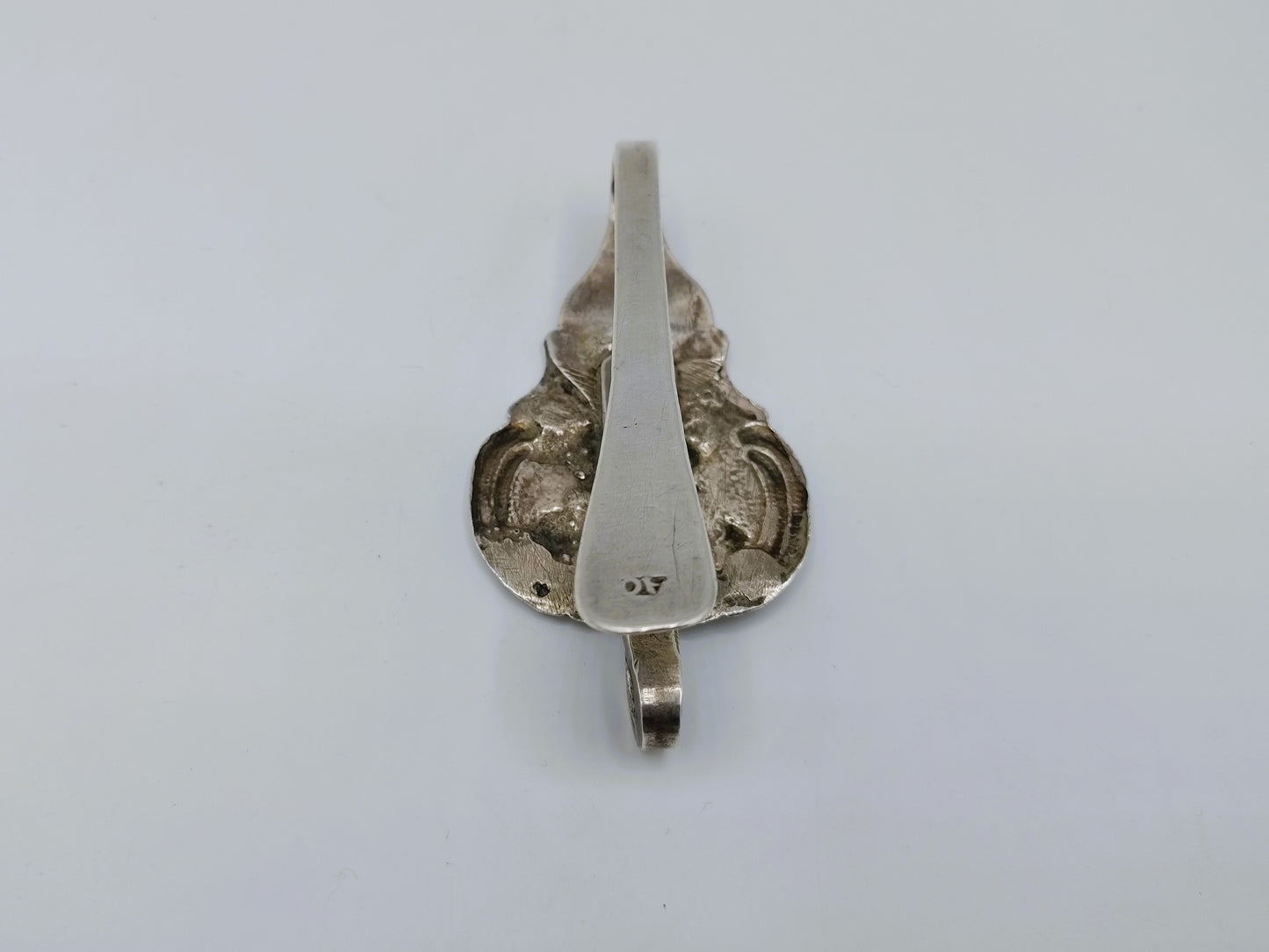 Silver bag hook, A. Oosterwerf, Sneek, ca. 1795