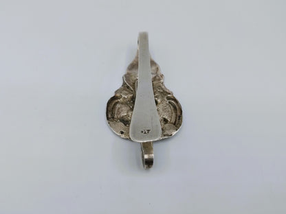 Silver bag hook, A. Oosterwerf, Sneek, ca. 1795