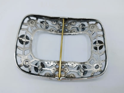 Zilveren schoengesp, Fa. H. van Delden en Zn, Zwolle, 1848