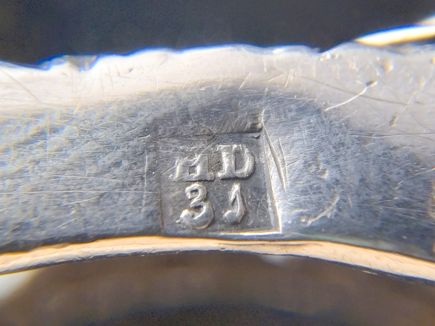 Zilveren schoengesp, Fa. H. van Delden en Zn, Zwolle, 1848