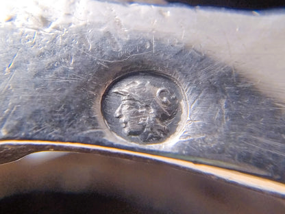 Zilveren schoengesp, Fa. H. van Delden en Zn, Zwolle, 1848