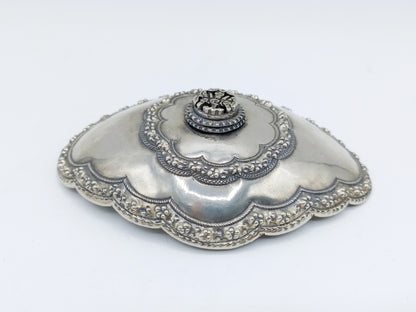 Zilveren Peranakan gesp, Tangerang, Batavia