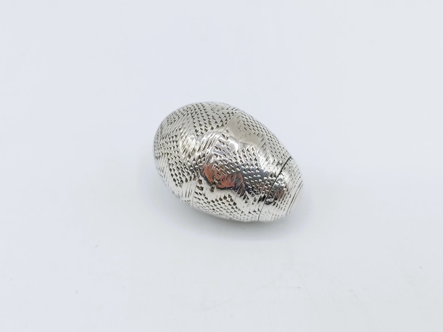 Silver incense burner / pomander, 18th century