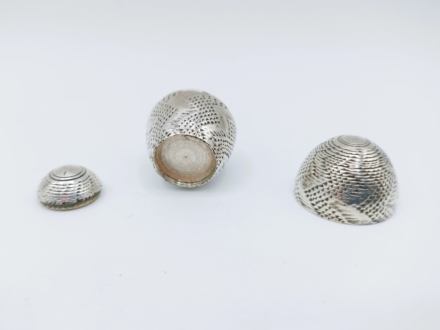 Silver incense burner / pomander, 18th century