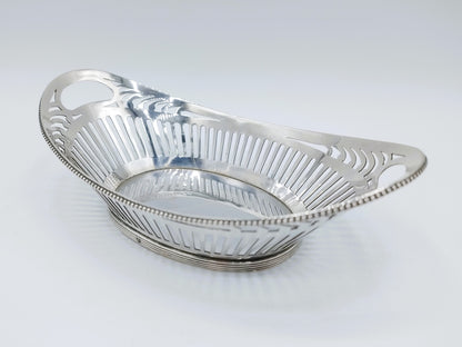 Silver bonbon basket, G. Reynen, Schoonhoven, 1921