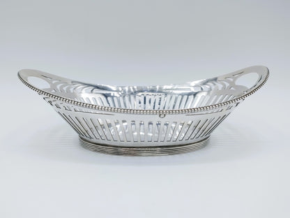 Silver bonbon basket, G. Reynen, Schoonhoven, 1921