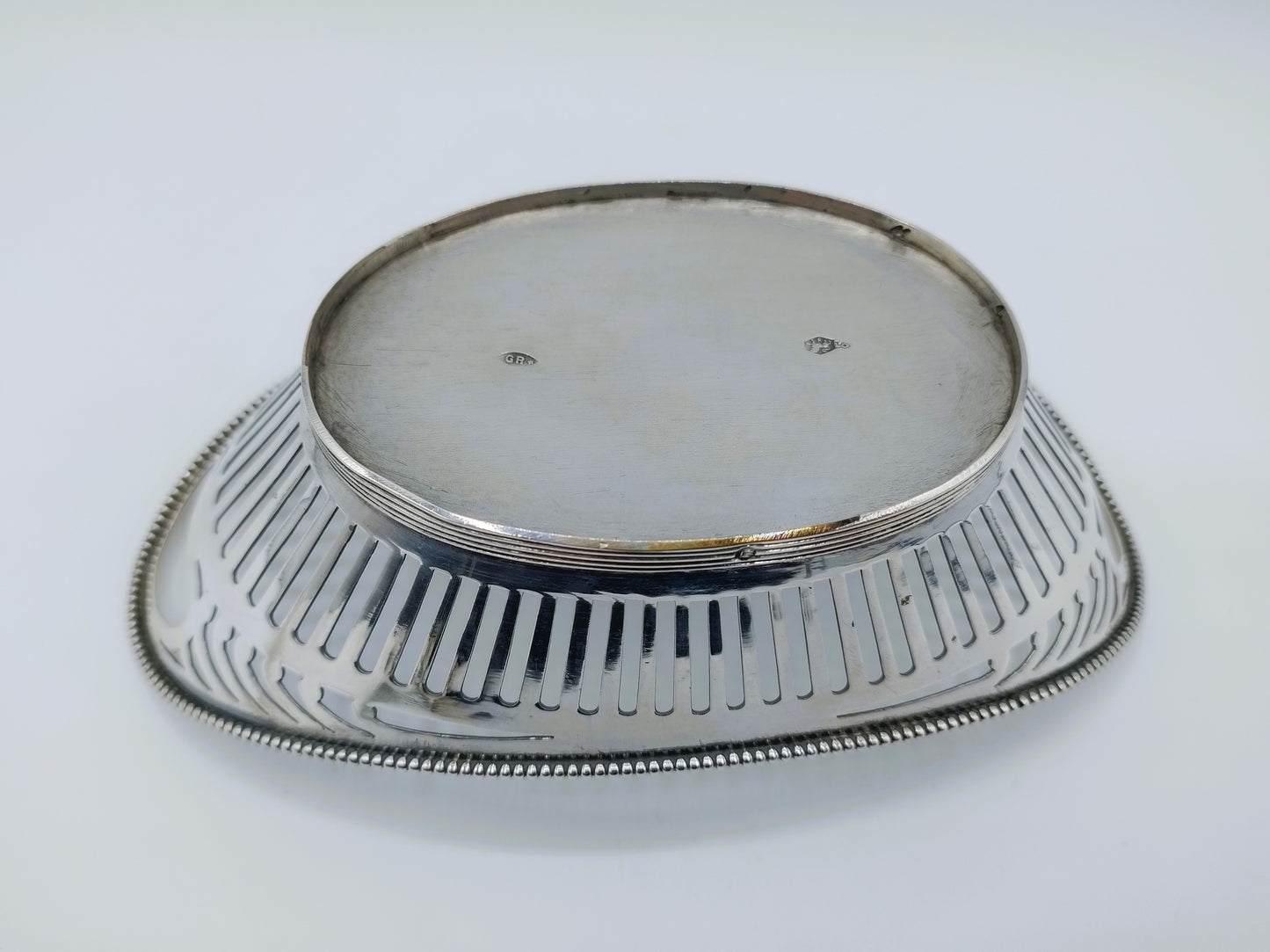 Silver bonbon basket, G. Reynen, Schoonhoven, 1921