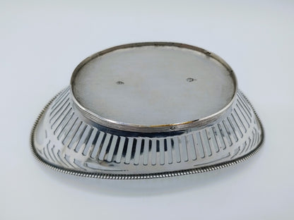 Silver bonbon basket, G. Reynen, Schoonhoven, 1921