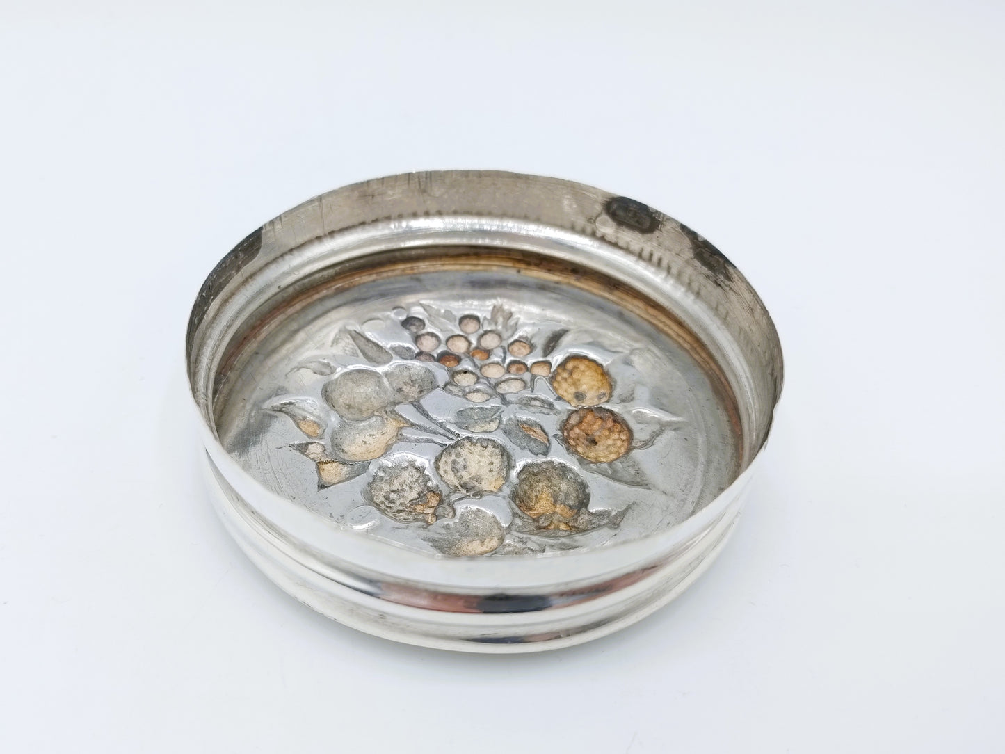 Silver jam jar lid, BW van Eldik, Zutphen, 1932