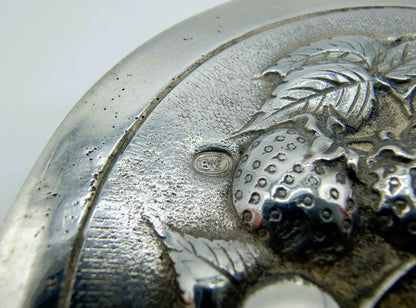 Silver jam jar lid, BW van Eldik, Zutphen, 1932