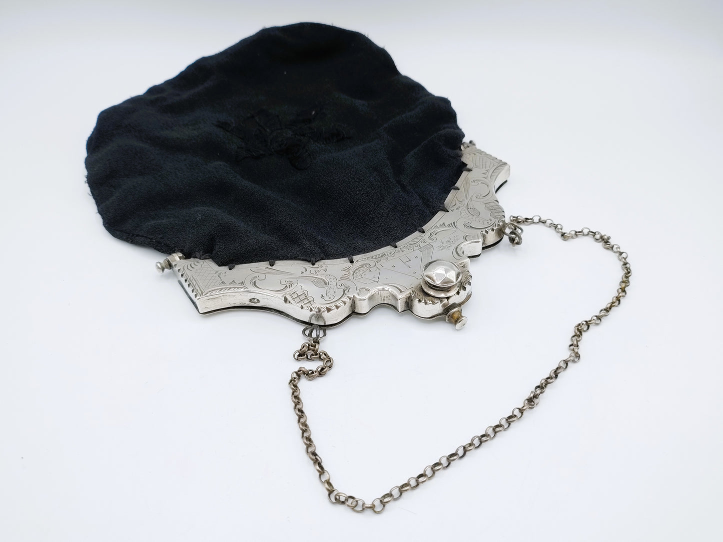 Silberner Geldbörsenverschluss, E. van Geelen, Schoonhoven, 1863