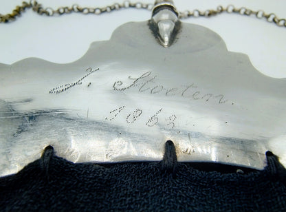 Silberner Geldbörsenverschluss, E. van Geelen, Schoonhoven, 1863