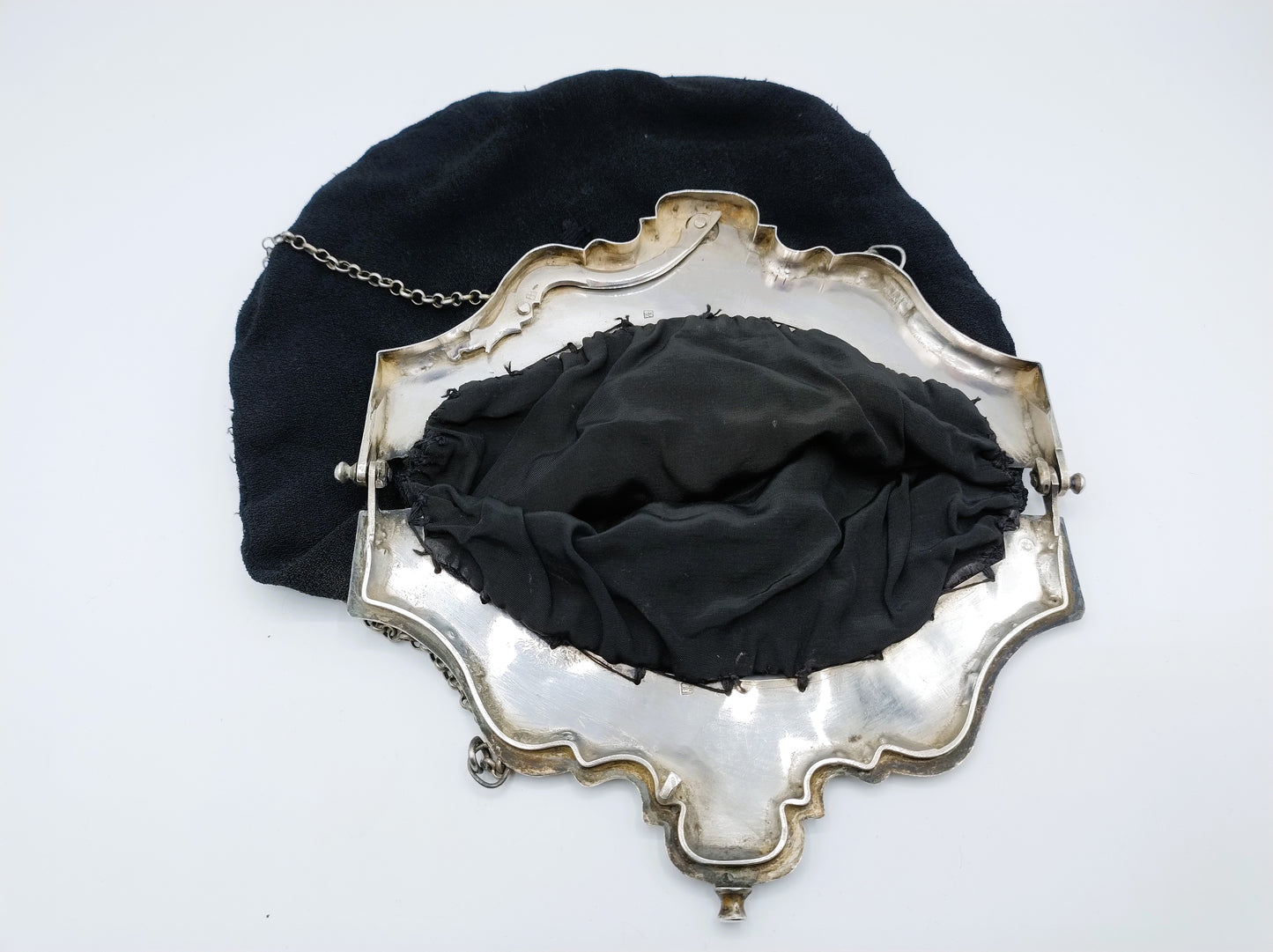 Silberner Geldbörsenverschluss, E. van Geelen, Schoonhoven, 1863