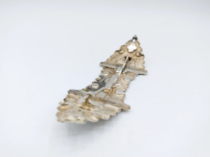 Silver hairpin, AJ Nobel, Schoonhoven, 1886