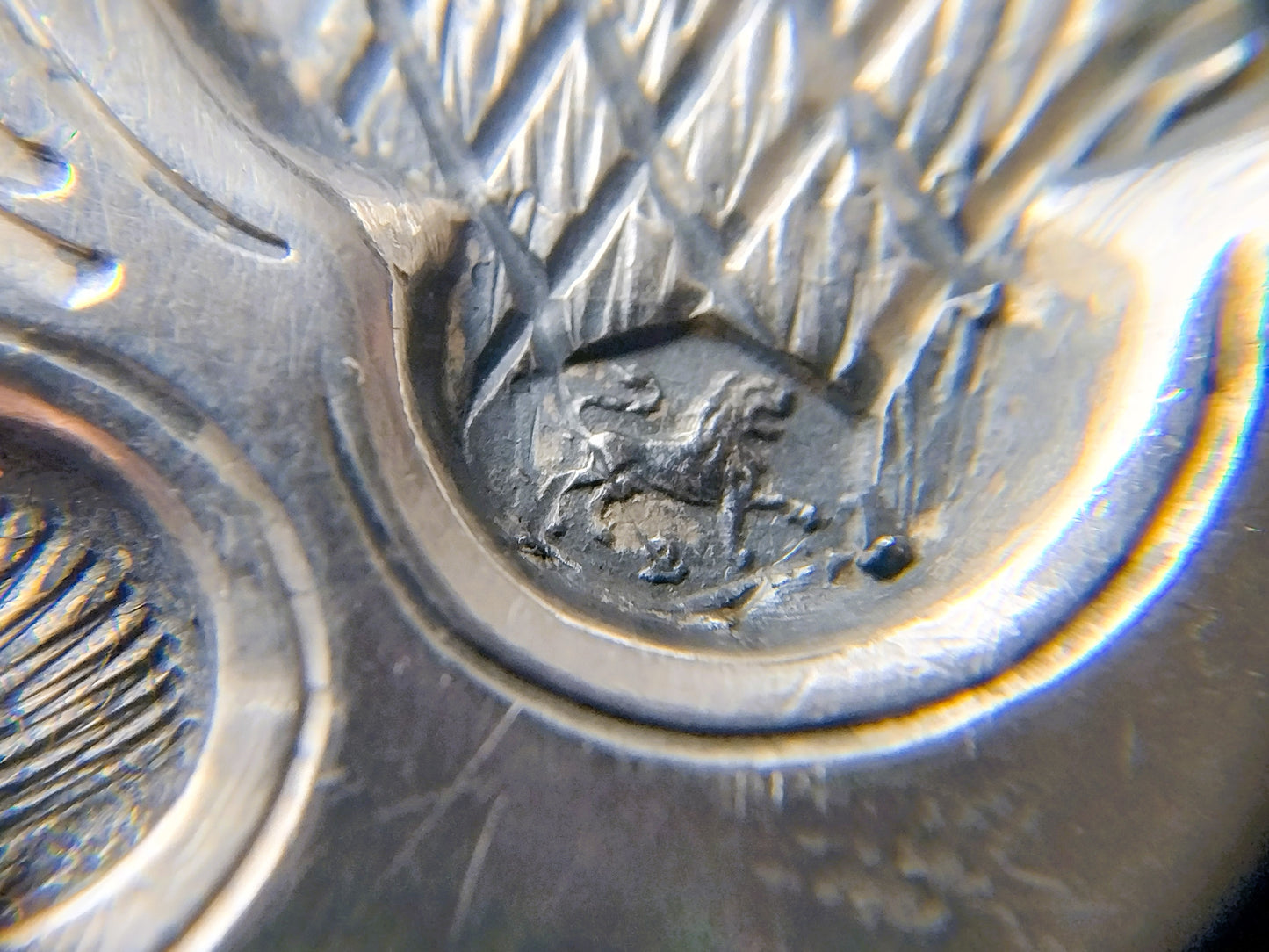 Silver hairpin, AJ Nobel, Schoonhoven, 1886