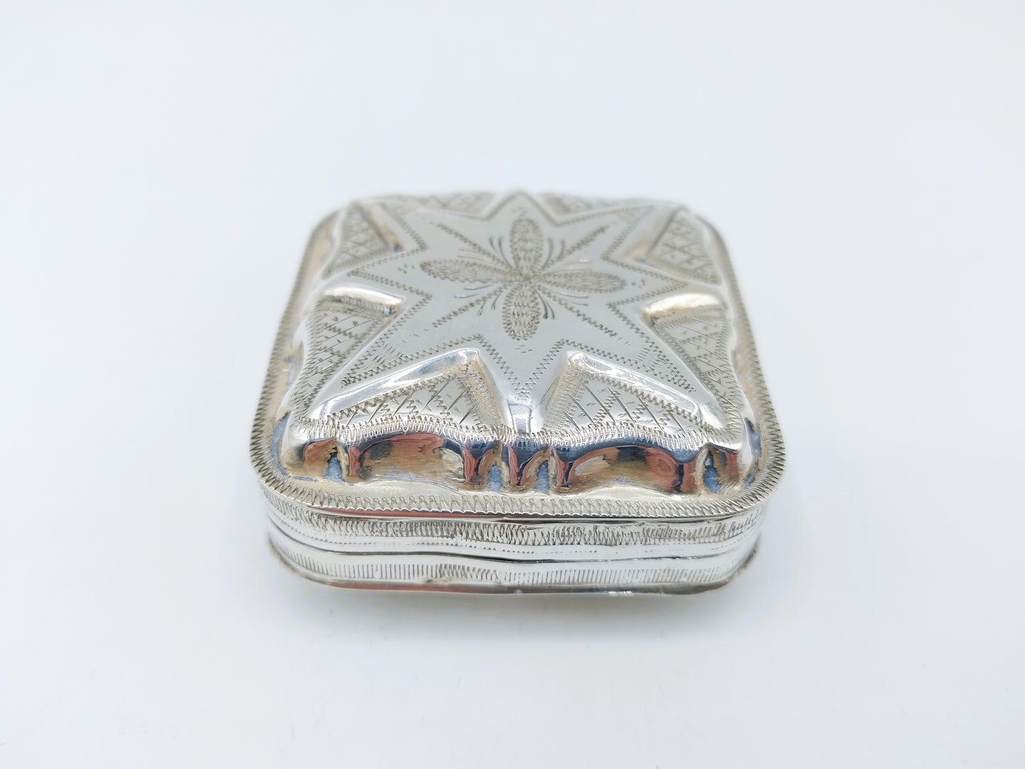 Silver peppermint box, Schoonhoven, 1919