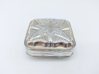 Silver peppermint box, Schoonhoven, 1919