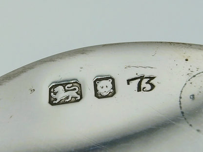 Silver mustard pot with mustard spoon, E. Barnard &amp; Sons Ltd, London, 1977