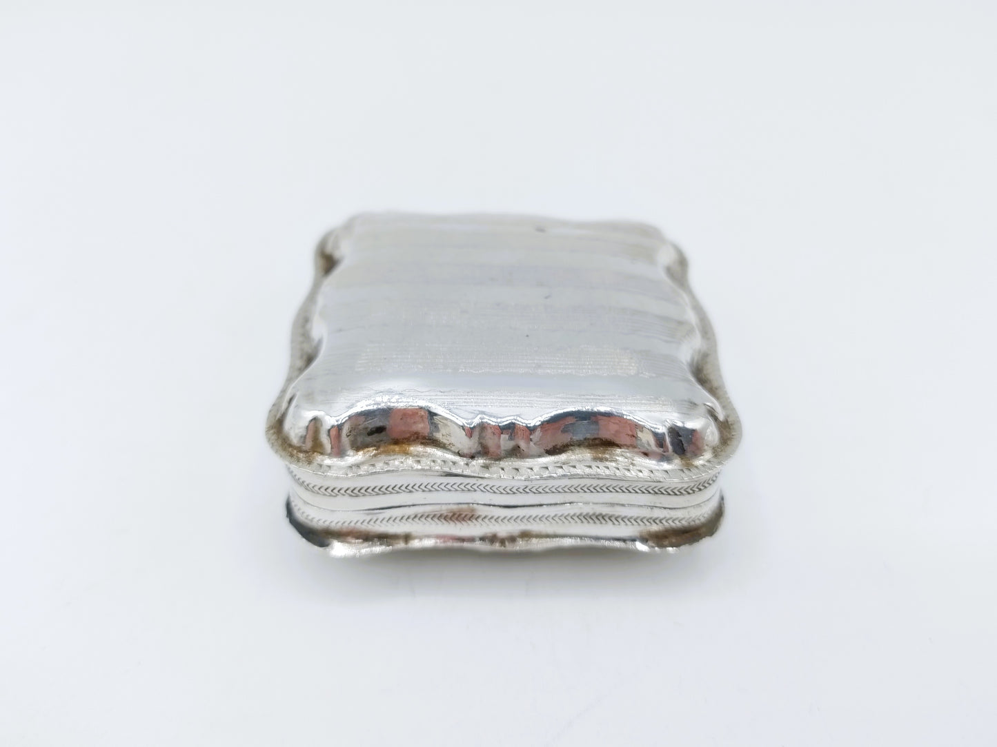 Silver peppermint box, Schoonhoven, 1871