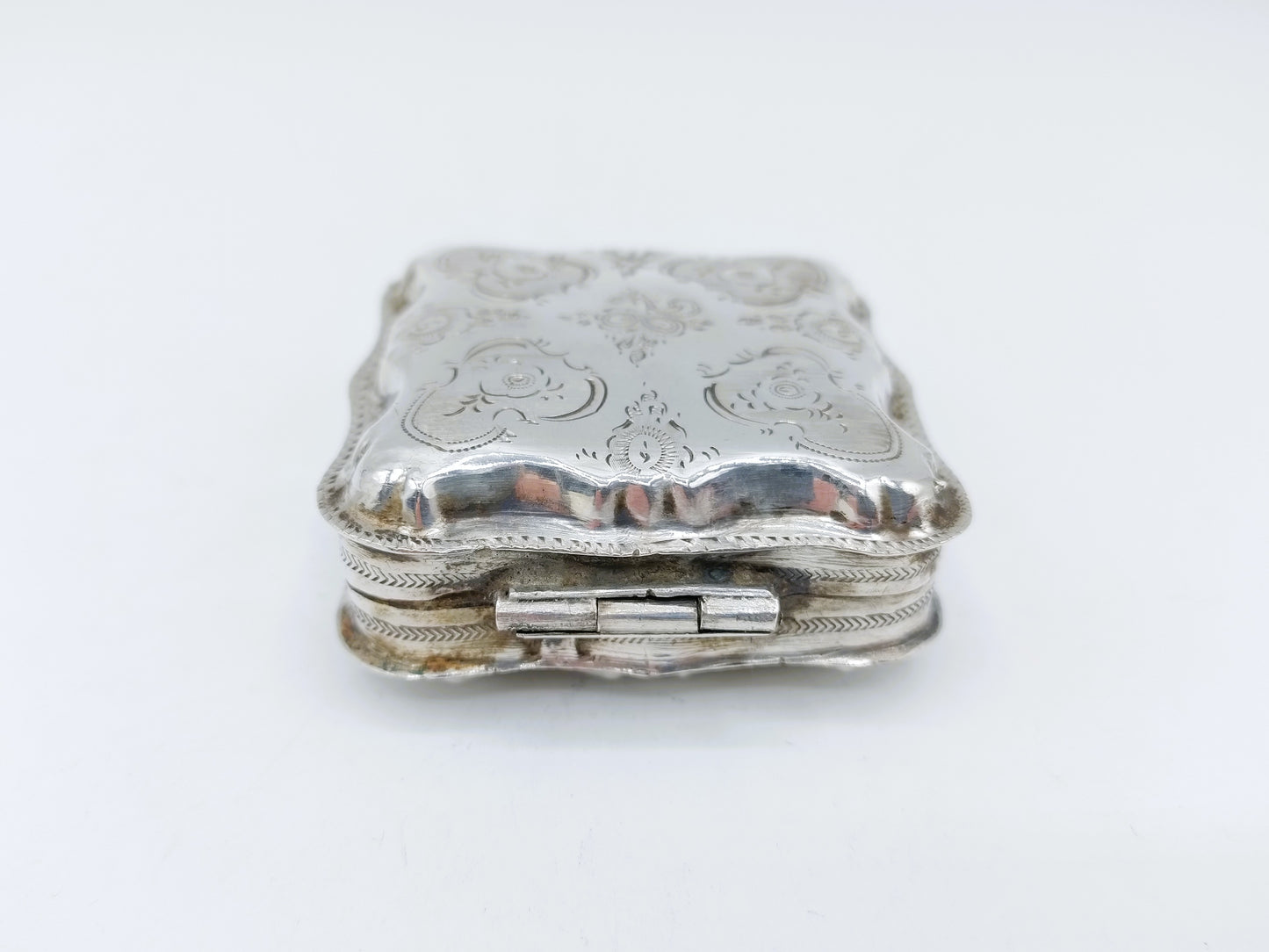 Silver peppermint box, Schoonhoven, 1871