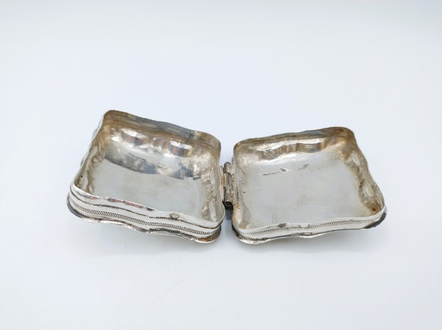 Silver peppermint box, Schoonhoven, 1871